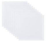 ilauke 10 Pieces 7.5mil Mylar Stencil Sheets, 12x12 inch Reusable Blank Stencil Vinyl, Clear Mylar Template for Cricut Cutting Machine, Make Your Own ilauke