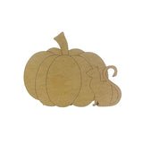 Pumpkin with Cat, Fall Shape, Unfinished Wood Cutout, Paint by Line, Build-A-Cross Build-A-Cross