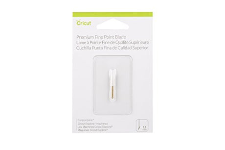 Cricut Premium Fine-Point Replacement Blade, Cutting Blade with Improved Design, Cuts Light to Mid-Weight Materials, For Personalized Crafts, Cricut