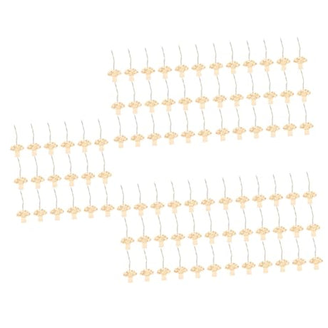 Unomor 250 Sets Chrysanthemum on Blank Wood Chip Crafts Flower Unfinished Wood Cutouts Unfinished Wood Discs Unfinished Spring Wooden Cutouts Unomor