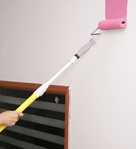 17 Piece Paint Roller Set - Paint Rollers 9"4", Paint Roller Frame，Paint Trays, Microfiber Roller Cover, Paint Kit for House Painting,Paint Brushes Voomey