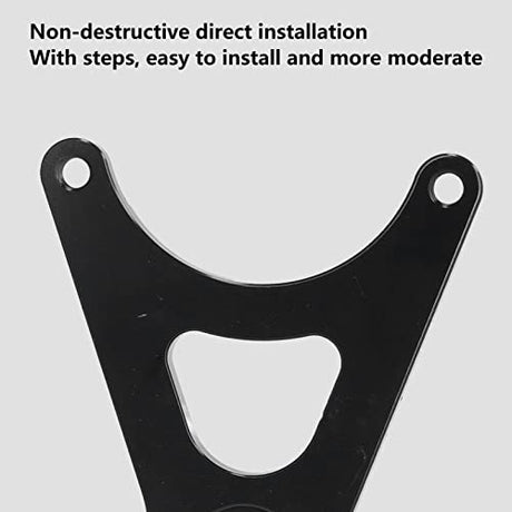 Acouto Rear Brake Caliper Bracket for Motorcycle Electric Scooter 8.7in Brake Disc 3.2in Radial Caliper Rear Brake Caliper Mount Adapter Mounting Acouto