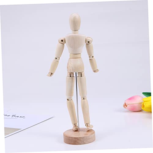 Vaguelly 9 Pcs 3D Desktop Wooden Art Supplies Vaguelly