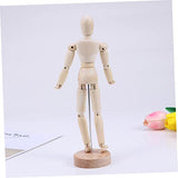 Vaguelly 9 Pcs 3D Desktop Wooden Art Supplies Vaguelly