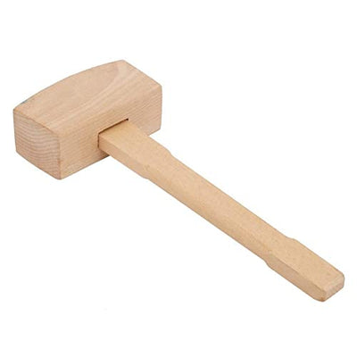 Professional Carpenter Wooden Hammer Wood Tapping 100% Woodworking Tool with Angled Striking Face