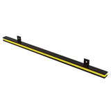 Master Magnetics 24” Heavy-Duty Magnetic Tool Holder, Easy-Install, 20-lb per inch Pull Force, Black Powder Coat with Yellow Stripe (AM1PLC) Master Magnetics