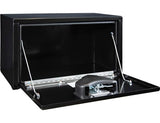Buyers Products 1703350 Black Steel Underbody Truck Box With Lockable T-Handle Latch, 14 x 12 x 24 Inch, Made In The USA, Contractor Tool Box, Tool Buyers Products Company