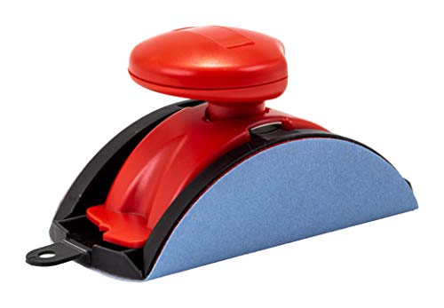 6″ Collapsible Hand Detail Sander Tool - Adjustable Manual Block Sander Sanding Block Sanders for Woodworking Hand Tools Block Plane - Dry and Wet Gator