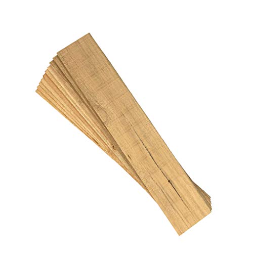 Unfinished Wood Bundle | Arts and Crafts | DIY | House | School Projects | Decoration | Wooden Ornaments | Pack of 10 | 16 inch Long BARNWOODUSA