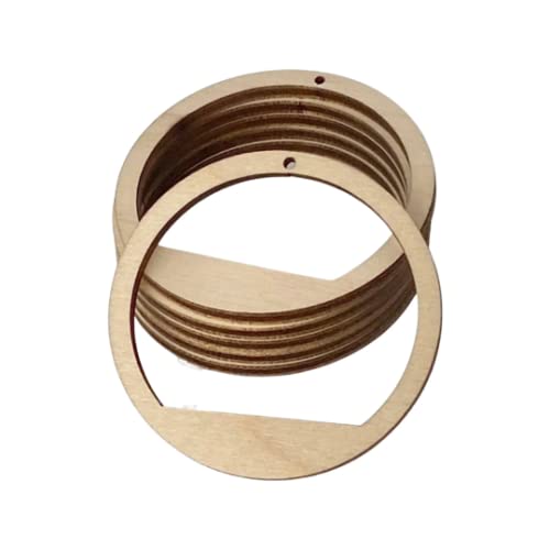 ALL SIZES BULK (12pc to 100pc) Unfinished Wood Laser Circle Flat Hoop Rounds Cutout Teardrop Shape with Cutouts Dangle Earring Jewelry Blanks Shape Texan Wood Crafts