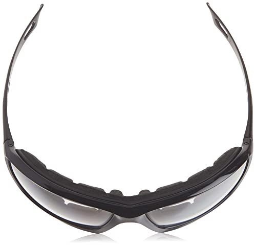 Radians XT1-11 Extremis Full Black Frame Safety Glasses with Clear Anti-Fog Lens Radians