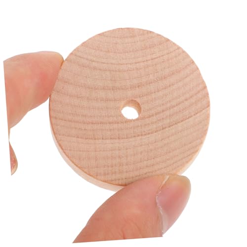 Vaguelly 1 Set Wooden Wheel Wood Craft Wheels Wooden Toy Wheels Spoked Toy Wheels Crafts Toy Wheels Mini DIY Car Models an Fittings Art Craft Vaguelly