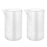 Gartful 700ml Extra Large Silicone Measuring Cups, Resin Mixing Cups for Epoxy, Jewelry Casting Molds, Acrylic Paint Pouring, Nonstick Reusable Craft Gartful