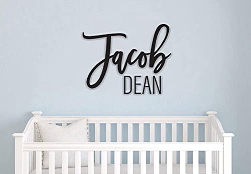 Custom Wooden Name Sign Personalized Nursery Decor for baby or kids room - WoodArtSupply