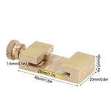 AYNEFY Woodworking Ruler Positioning Adjuster Scribing Locator, Ruler Stops Fences Woodworking Scribing Steel Ruler Positioning Block Angle Line AYNEFY