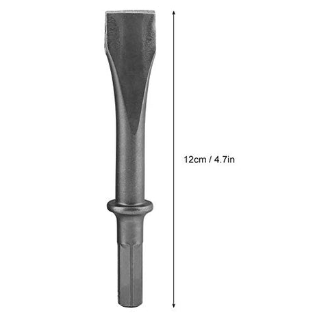 Air Chisel,Air Hammer, 150mm Industrial Handle Straight Straight Type Pneumatic Hammer Tool with Chisel Punch Bits Tools Kit for General Cutting, Semme