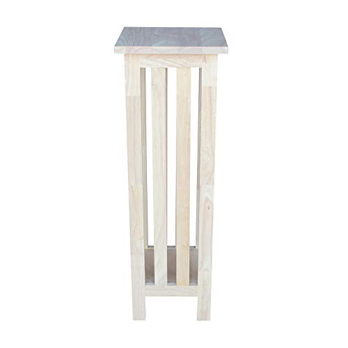IC International Concepts 3069 Plant Stand Table, 36", Unfinished IC International Concepts