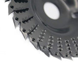 Szliyands Wood Carving disc, Grinder Wood Tungsten Carbide Grinding Wheel Grinder Shaping Disc Bore Wood Sanding Carving Tool Woodworking Angle Szliyands