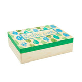 Bright Creations Unfinished Wooden Jewelry and DIY Crafts Storage Box (9 x 12 x 3.3 In) Bright Creations