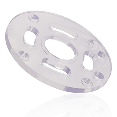 DNP613 Router Sub Base Compatible with D-EWALT 20V Compact Routers Round Subbase, Adopts a Transparent Design Ensure Maximum Visibility in Operation