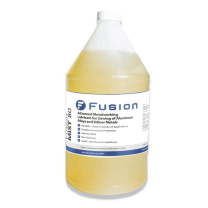 Mist Cutting Oil | Fusion Mist 80 | Advanced Metalworking Lubricant for Cutting and Grinding Machine Shop Operations (1 Gallon) - WoodArtSupply