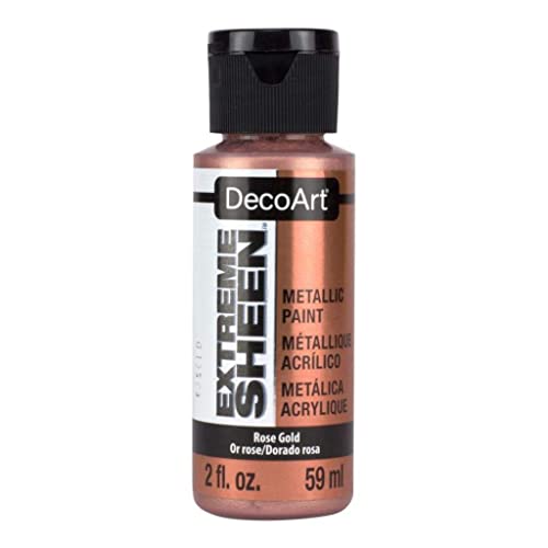 DECO ART DPM03-30 DecoArt Extreme Sheen Rose Gold 2OZ - Quantity 3 - WoodArtSupply