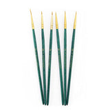 Royal & Langnickel Royal Zip N' Close Gold Taklon Detail 6-Piece Brush Set Royal & Langnickel