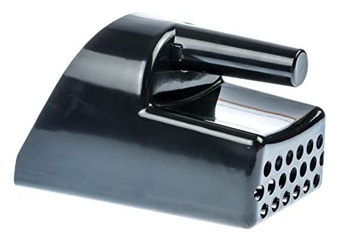 Metal Detecting and Treasure Hunting Tool Kit #2 Black Sand Scoop, Hand Trowel, Super Scooper, and Brass Probe - WoodArtSupply