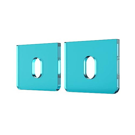 ATOMSTACK Filter Panoramic Glass with Air Assist Hole Protective Covers Replacement for ATOMSTACK A10 Pro/ S10 Pro/ X7 Pro Laser Engraver,2 Pack JQlabeit