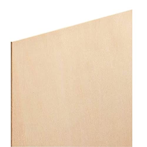 3MM 1/8" x 12" x 24" Baltic Birch Plywood – B/BB Grade (6pk) Perfect for Arts and Crafts, School Projects and DIY Projects, Drawing, Painting, Wood Anderson Plywood