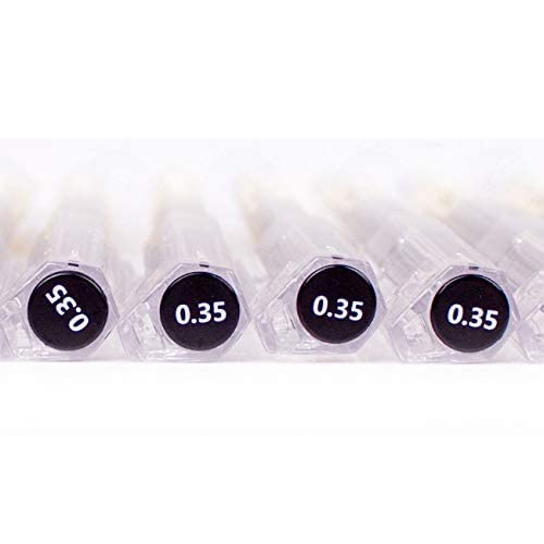 Gel Ink Pen Extra fine point pens Ballpoint pen 0.35mm Black For japanese Office School Stationery Supply 12 Packs BEMLP
