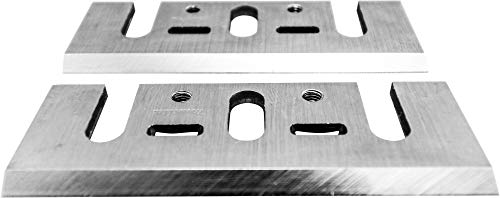 Makita 2 Piece - 3.25" HSS Planer Blades for 3.25" Planers - Fast Cutting for Hard Wood Makita
