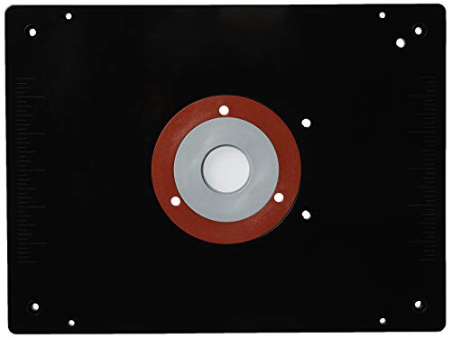 Rousseau 3509 9-Inch x 12-Inch x 3/8-Inch Deluxe Router Base Plate Rousseau