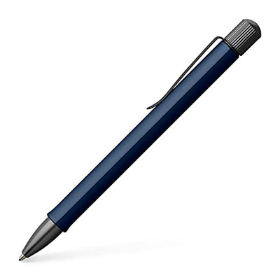 FABER-CASTELL 140544 Faber Castel Ballpoint Pen, Oil-based, Hexa, Blue