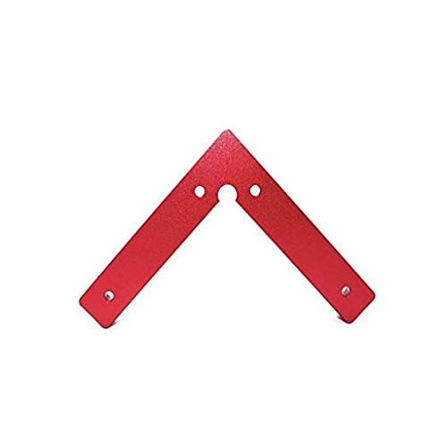 2 Pieces 90 Degree 4.7" x 4.7" Positioning Squares, Aluminium Alloy Corner Clamping Square, Right Angle Clamps Woodworking Carpenter Tool - WoodArtSupply