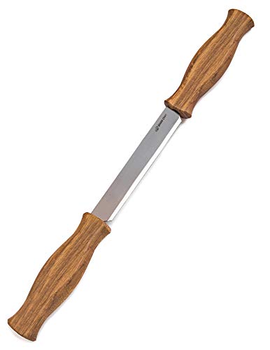 BeaverCraft Draw Knife DK1-4,3" Straight Shave Wood Carving Tools Woodworking Hand Tool Wood Carving Draw Knife - WoodArtSupply