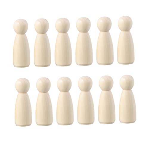 KONTONTY Unfinished Wooden Dolls s en Unfinished Wood Peg Dolls KONTONTY