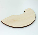 6-Pack Watermelon with or without Holes Unfinished Wood Cutout DIY Crafts Door Hanger Ready to Paint Cut Out Birch Plywood All Sizes Texan Wood Crafts