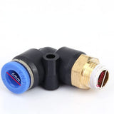 Air Pipe Adjustable Joint C02 Gas Nozzle Valve Engraving Machine Nozzle Air Valve Connect Air Pump Air Compressor(Air Pipe 6mm;Thread Dia.9.7; Garosa