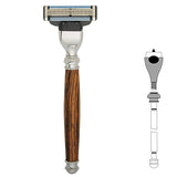 Penn State Industries PKRAHAN Mach3™ Compatible Razor Handle Kit Woodturning Project (1, Chrome) Penn State Industries