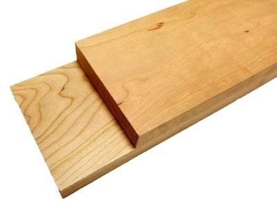 Cherry Lumber Board - 3/4"" x 6" (2 Pcs) (3/4" x 6" x 48")