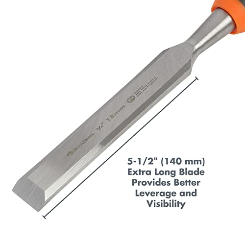 Buck Knives 3/4' COMFORT GRIP CHISEL - WoodArtSupply