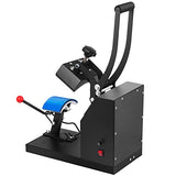 VEVOR Hat Press Machine 3.5X5.9 Inch Cap Press Heat Press Machine Professional Transfer Hat Press with 12000 Hours Life Digital LCD Timer and VEVOR