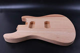 Unfinished Guitar Body mahogany Wood Electric Guitar Body replacement DIY Guitar St HH yinfente