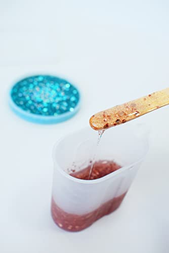 Art 101 Crafts Resin Glitter Coaster Kit, Assorted Colors, 6/Carton (40064) Art 101 USA