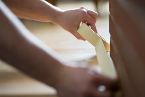 Duck Brand Professional Painter's Tape, 0.94 Inches by 60 Yards, Beige, Single Roll (1362488) Duck