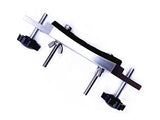 TUOREN 1 Set Acoustic Guitar Bridge Clamp 6 & 12 String Acoustic Guitar Bridge Repair Replace Tool with 2 Metal Blocks, L Wrench TUOREN