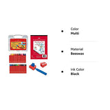 Faber-Castell Back to School Beeswax Crayon Coloring Set - 24 Beeswax Crayons, Crayon Sharpener & Doodle Pad, Multi (FC14339) Faber-Castell