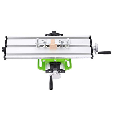 ZOENHOU 12.2 Inch Milling Machine Worktable, Precise Adjustive Multifunction Drill Vise Fixture Working Table, Compound Slide Table Cross X Y Vise ZOENHOU