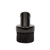 Shop-Vac 9061500 Round Brush Nozzle, Plastic Construction, Black in Color, 1-1/4 Inch Diameter Sleeve, (1-Pack) Shop-Vac